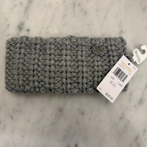 Michael Kors Gray Knit Wool Headband - NWT